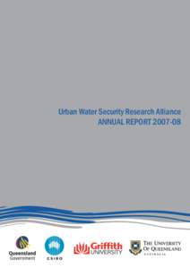 Urban Water Security Research Alliance ANNUAL REPORT[removed]