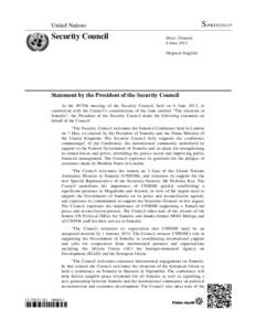 S/PRST[removed]United Nations Security Council