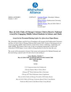 JCPenney Afterschool Fund / Afterschool Alliance / After-school activity / Science education