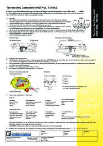 Einbau- und Einstellanweisung für ASi-busfähige Endschaltermodul von KINETROL .... –002U Für den indirekten Aufbau kann die Endschaltereinheit auf Kundenwunsch mit Anbauabmessungen nach VDI/VDE 3845 oder nach KINETR