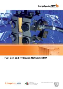 Fuel Cell and Hydrogen Network NRW  www.klimaschutz.nrw.de Cluster Nordrhein-Westfalen  2