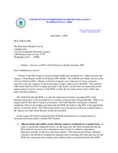 United States Environmental Protection Agency / Domenico Grasso / Earth / Environmental health / Paul J. Lioy / Panos G. Georgopoulos / Health / Environment / Environmental indicator