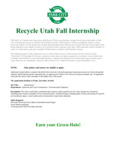 Wasatch Front / Recycling / Utah / Geography of the United States / Wasatch Range