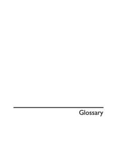 Glossary  GLOSSARY 2008 Western Association of Fish and Wildlife Agencies (WAFWA) Sage‐grouse Memorandum of Understanding. A memorandum of understanding among WAFWA, Forest Service, BLM, USFWS, USGS, NRCS, and the US