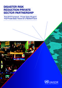 DISASTER RISK REDUCTION PRIVATE SECTOR PARTNERSHIP Post 2015 Framework - Private Sector Blueprint Five Private Sector Visions for a Resilient Future