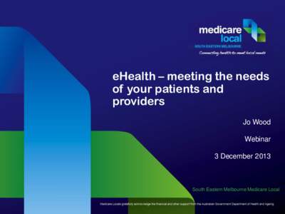 EHealth / Electronic health record / EHealth Global Technologies / Health informatics / Health / Medicine