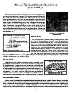 Horsecar / Tram / Cable car / Interurban / J. G. Brill Company / Streetcars in North America / Pelham Park and City Island Railway / Transport / Land transport / Rail transport