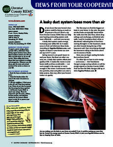 NEWS FROM YOUR COOPERATI www.dcremc.com CONTACT US LOCAL   [removed]