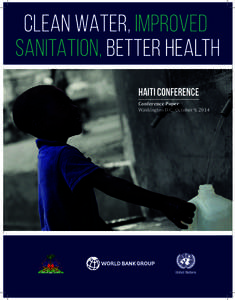 Public health / Sanitation / Sewerage / Health in Haiti / Water supply and sanitation in Haiti / Water supply and sanitation in Latin America / Health / Millennium Development Goals / Hygiene