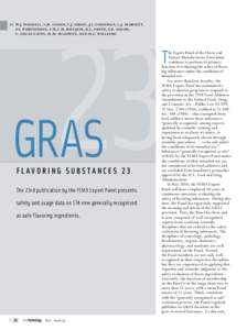 GRAS Flovoring Substances 23