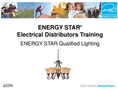 ENERGY STAR Electrical Distributors Training