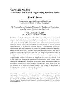 Association of Public and Land-Grant Universities / Committee on Institutional Cooperation / North Central Association of Colleges and Schools / University of Illinois at Urbana–Champaign / Beckman Institute / Energy harvesting / Ralph Nuzzo / Champaign County /  Illinois / Illinois / Association of American Universities