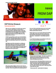 domestic abuse project | april[removed]news FROM DAP BREAKING THE INTERGENERATIONAL CYCLE OF DOMESTIC ABUSE