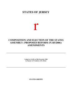 STATES OF JERSEY  r