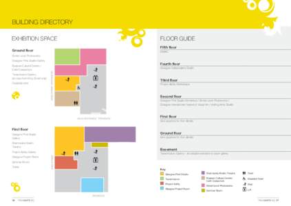 Building Directory EXHIBITION SPACE Floor Guide Fifth floor