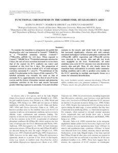 3703  The Journal of Experimental Biology 203, 3703–[removed])
