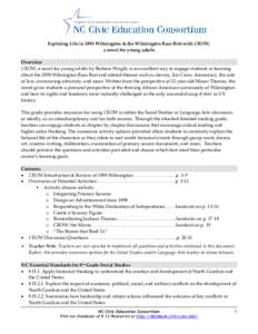 Wilmington /  North Carolina / Jim Crow laws / Wilmington Insurrection / Wilmington /  Delaware / North Carolina / Southern United States / United States / Cape Fear region