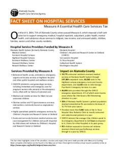 Microsoft Word - Fact Sheet Measure A & Hospital.docx