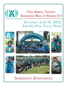 L  First Annual Tourette Awareness Walk of Kansas City  Tourette Syndrome Association