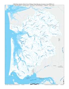 2008 Water Quality 303(d)-5 List: Willapa Water Resource Inventory Area (WRIA[removed]d) Parameters: Dissolved Oxygen  Fecal Coliform