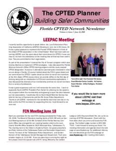 Volume 2, Issue 1 June 12, 2004 The CPTED Planner  Building Safer Communities