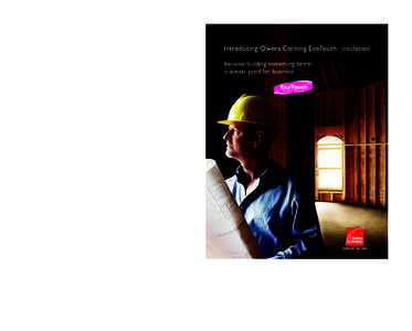 17.25 in[removed]in[removed]in. Introducing Owens Corning EcoTouch™ insulation. ASTM C 665