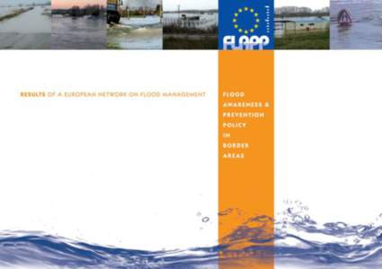 Physical geography / European Union / Flood / Water / Weather / Interreg / Emergency management / Environment Agency / Meteorology / Atmospheric sciences / Hydrology