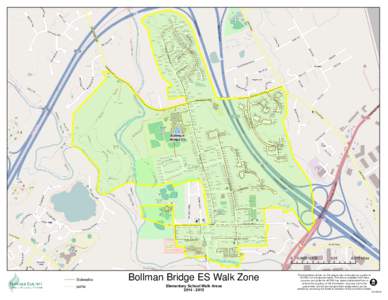 Bollman Bridge Elementary School Walk Area Map[removed]