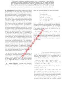 The dynamics of nonlinear atmospheric planetary waves is determined by a small number of independent wave clusters consisting of a few connected resonant triads. We classified the different types of connections between n