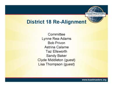Microsoft PowerPoint - District 18 Re-Alignment2.pptx