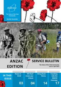 Holidays in New Zealand / Oceania / Australian culture / World War I / Anzac Day / Surf lifesaving / Military organization / ANZAC spirit / Cottesloe /  Western Australia / Gallipoli Campaign / ANZAC / Aftermath of World War I