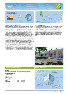 Football on the Comoros Islands th On 12 September 2005, the Comoros Islands became the 206