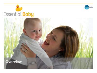 Overview  Essential Baby Why Advertise  Overview