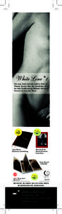 White Line *1 Das neue, freche und sehr explizite Buch von Thomas Karsten über den körpelichen Reiz der Liebe. Großformatiger Bildband. Mit einem Vorwort von Prof. John Wood.