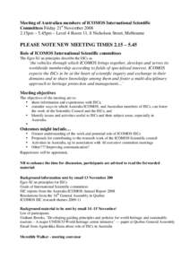 Microsoft Word - ISCs draft agenda4.doc