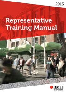 2013  Representative Training Manual  ﻿