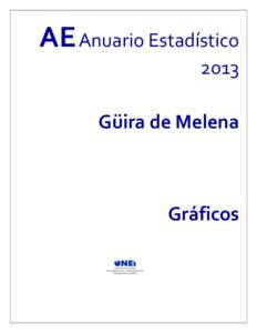 AE Anuario Estadístico 2013 Güira de Melena Gráficos