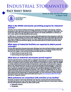 Water / Environmental engineering / Environmental soil science / Aquatic ecology / Hydrology / Stormwater / Best management practice for water pollution / Surface runoff / Clean Water Act / Environment / Water pollution / Earth