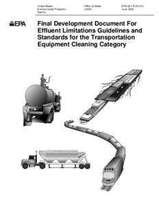 Final Development Document - Transportation Equipment Cleaning ELGs