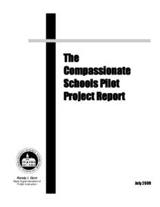 The Compassionate Schools Pilot Project Report  Randy I. Dorn