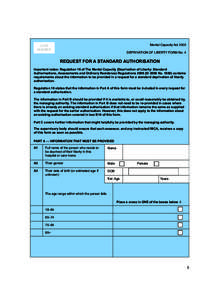 Mental Capacity ActCASE NUMBER  DEPRIVATION OF LIBERTY FORM No. 4