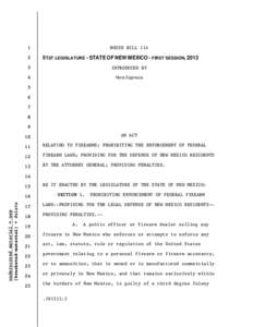 HOUSE BILL[removed]51ST LEGISLATURE - STATE OF NEW MEXICO - FIRST SESSION, 2013