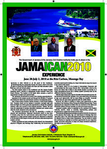 Hon. Michael Henry, Minister of Transport & Works, Jamaica Mr. Y.P Seaton Chairman, Jamaica Civil