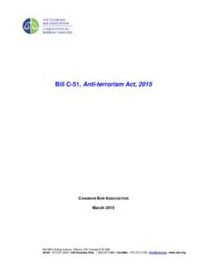 National security / Public Safety Canada / Canadian Security Intelligence Service / Definitions of terrorism / Criminal Code of Canada / Anti-terrorism legislation / Maher Arar / Counter-terrorism / Australian anti-terrorism legislation / Law / Government / Terrorism