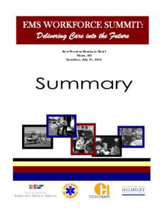 Microsoft PowerPoint - EMS Workforce Summit -Summary document.ppt