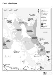 Protected areas of Queensland / Curtis Island / Queensland / Rundle Range National Park / Mount Larcom /  Queensland / Protected areas of Tasmania / Capricorn Coast / Great Barrier Reef / Geography of Australia / States and territories of Australia / Rockhampton / Curtis Island National Park