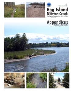 Hog Island and Newton Creek Ecological Restoration Master Plan Appendices - September 2007