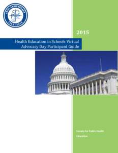 Health Education in Schools Virtual Advocacy Day Participant Guide