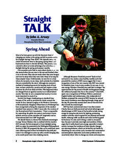 photo-Fred Wright  Straight TALK by John A. Arway