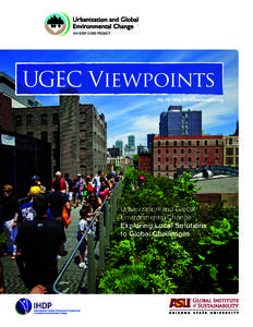 Urban studies and planning / Adaptation to global warming / Resilience / Earth / Earth System Governance Project / Social vulnerability / International Institute for Environment and Development / Urbanization / Earth system governance / Environment / Human geography / Global warming